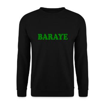Baraye - Unisex Pullover - Schwarz - Vorne - Alina (178cm) & Michal (187cm)