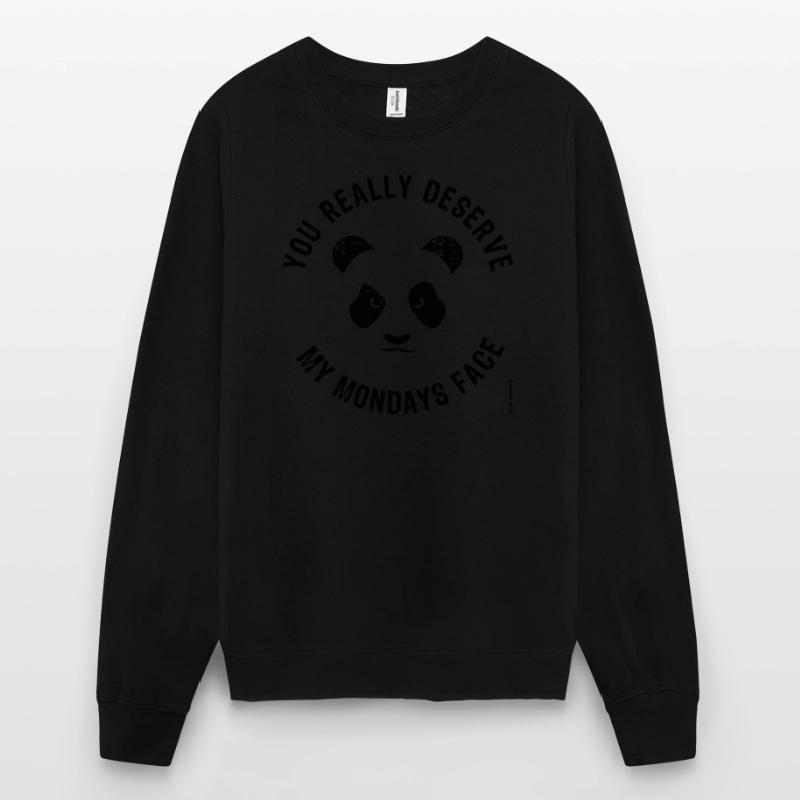 Visage du lundi Sweat-shirt Unisexe