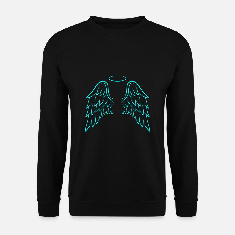 Engelsflügel Flügel Engel - Unisex Pullover - Schwarz