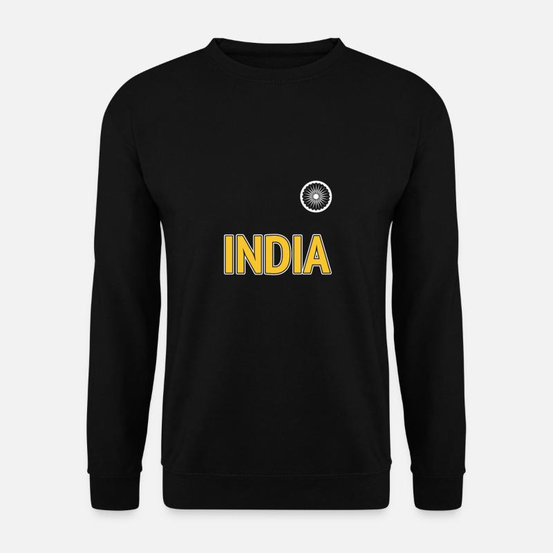 India Cricket Jersey | India Cricket Team - Unisex Sweatshirt - black