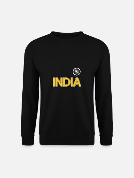 India Cricket Jersey | India Cricket Team - Unisex Sweatshirt - black