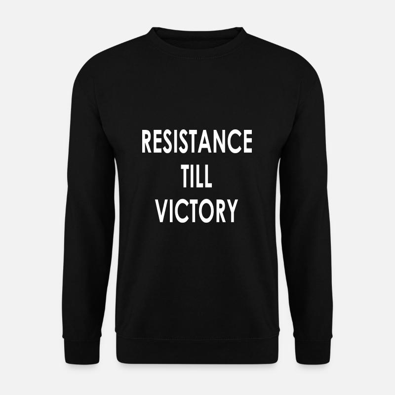 resistance - Unisex Pullover - Schwarz
