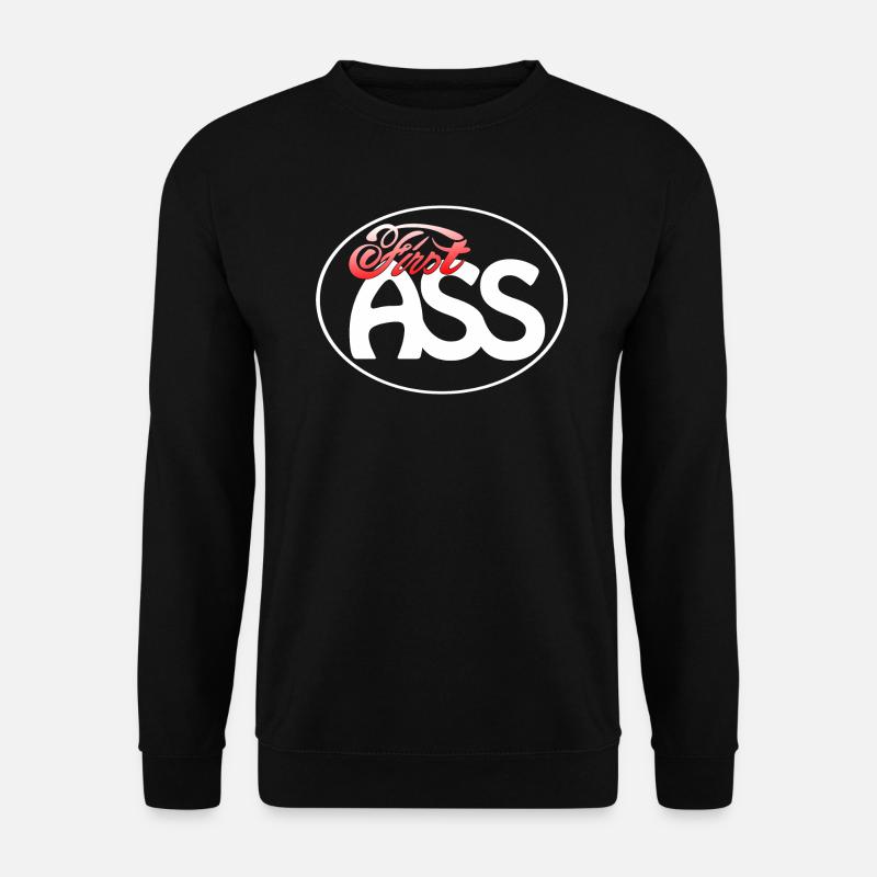 First Ass Logo - Frame - FA03 - Unisex Pullover - Schwarz
