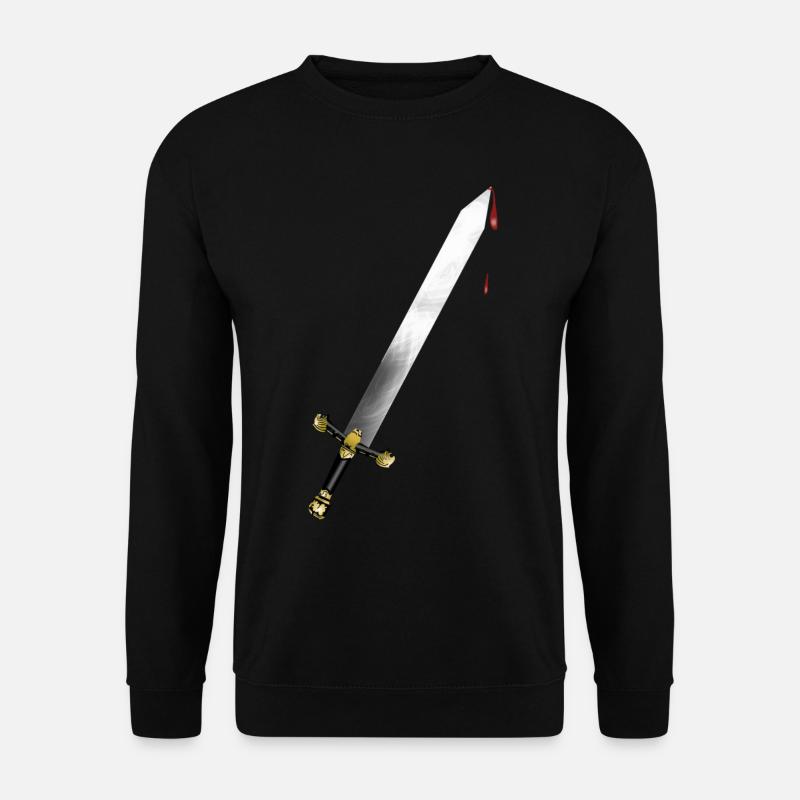 Sword with blood - Unisex Sweatshirt - black