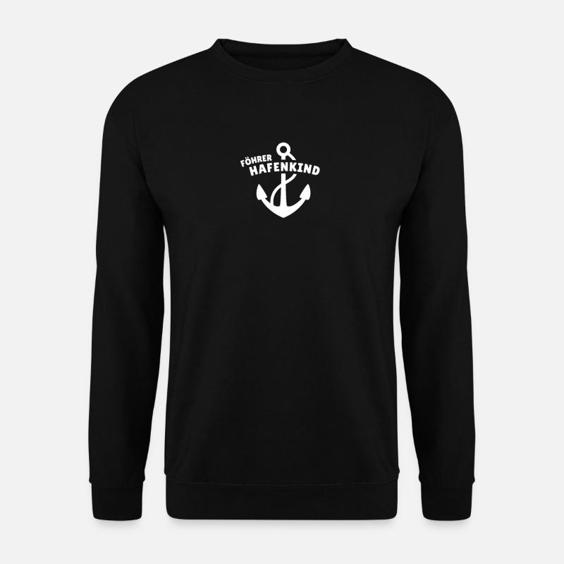 Föhrer Hafenkind - Unisex Pullover - Schwarz