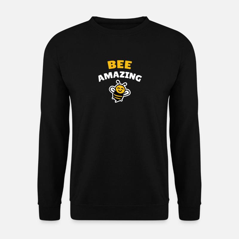 Abeille incroyable - Sweat-shirt Unisexe - noir