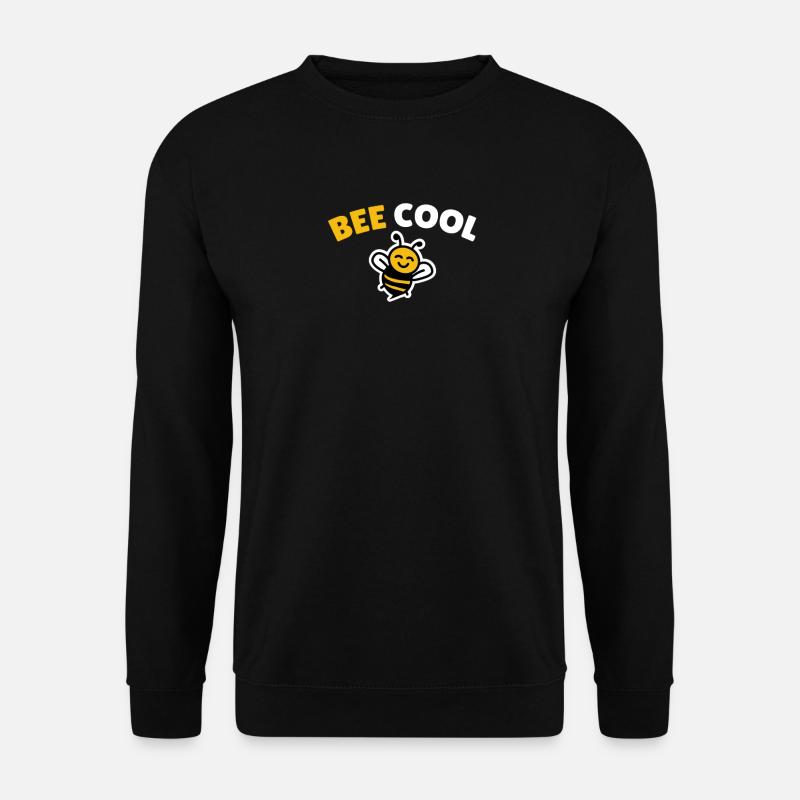 Bee cool - Sweat-shirt Unisexe - noir