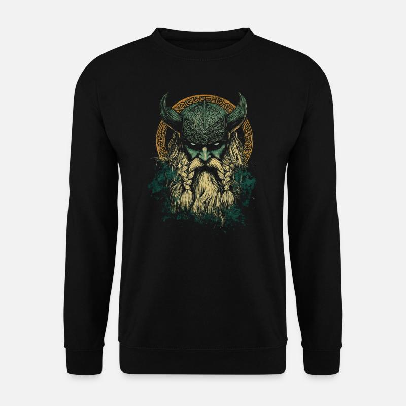Odin Wikinger - Unisex Pullover - Schwarz