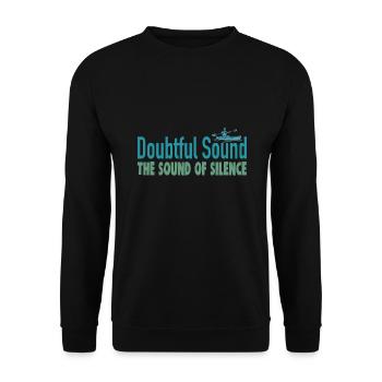 Doubtful Sound the Sound of Silence 4x4 - Unisex Pullover - Schwarz - Vorne - Alina (178cm) & Michal (187cm)