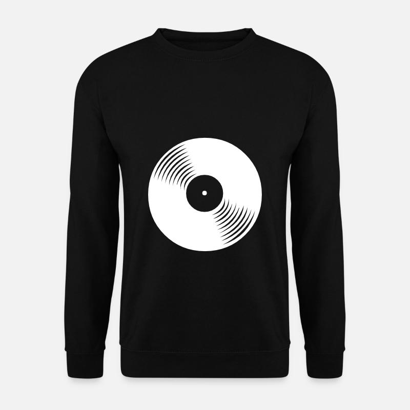 record - Sweat-shirt Unisexe - noir