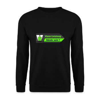 V8,Muscle Car,Atelier,Garage V8 Performance (25) - Sweat-shirt Unisexe - noir - Devant - Alina (178cm) & Michal (187cm)