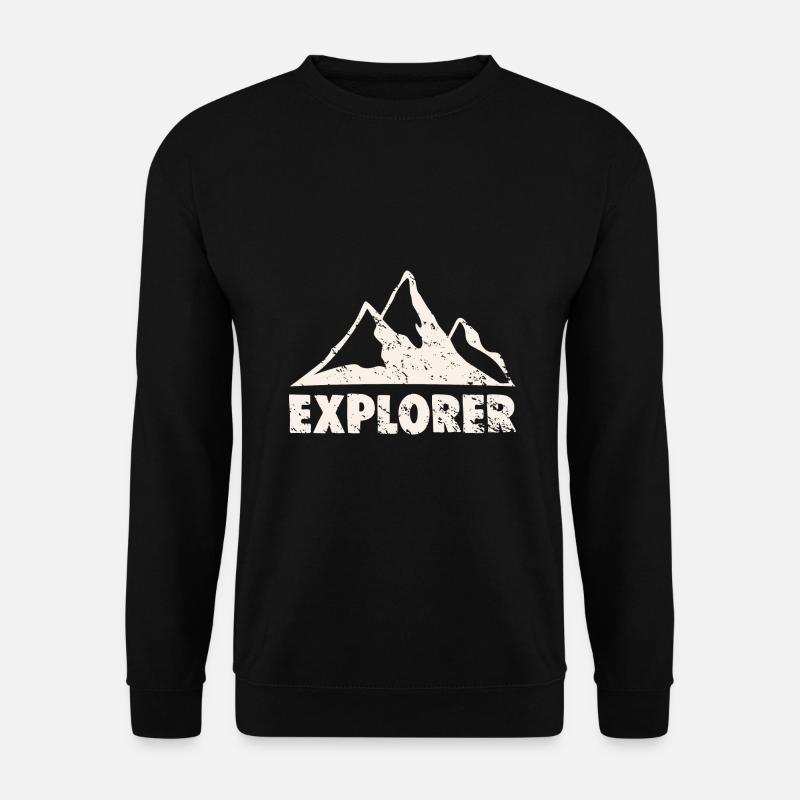 EXPLORER - Unisex Sweatshirt - black