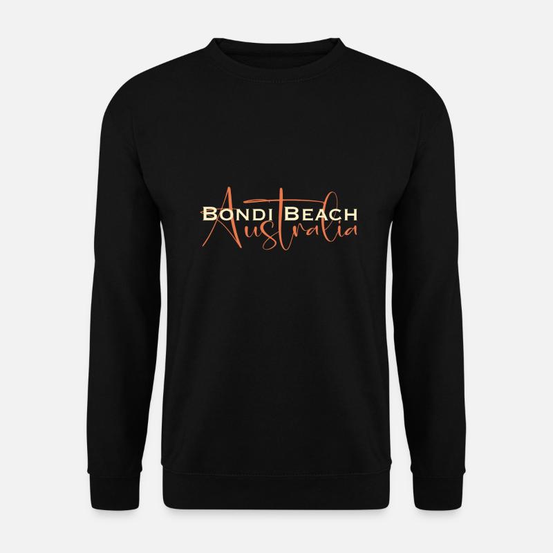 Bondi Beach Australia - Unisex Pullover - Schwarz