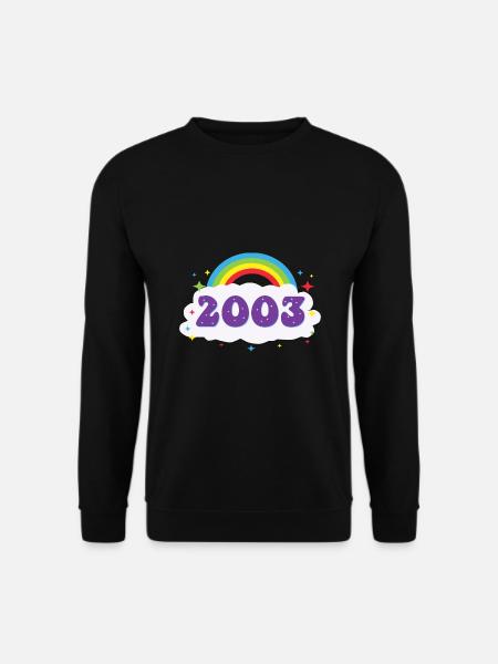 2003 Rainbow - Unisex Sweatshirt - black
