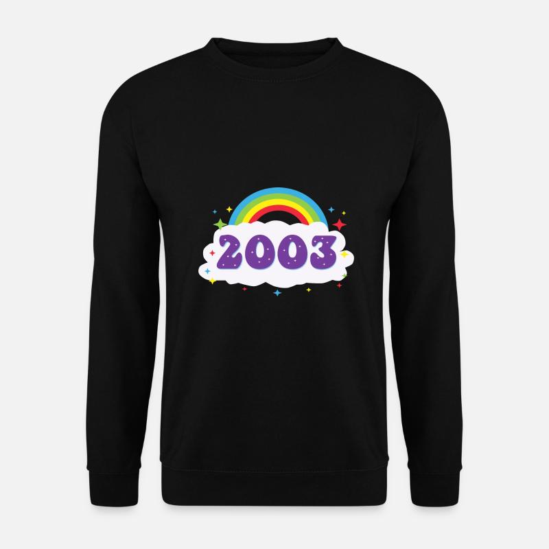 2003 Rainbow - Unisex Sweatshirt - black