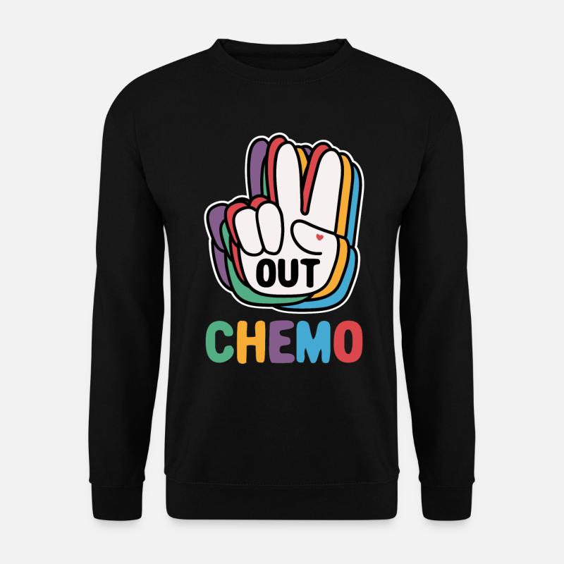 Out Chemo Therapy End - Unisex Sweatshirt - black