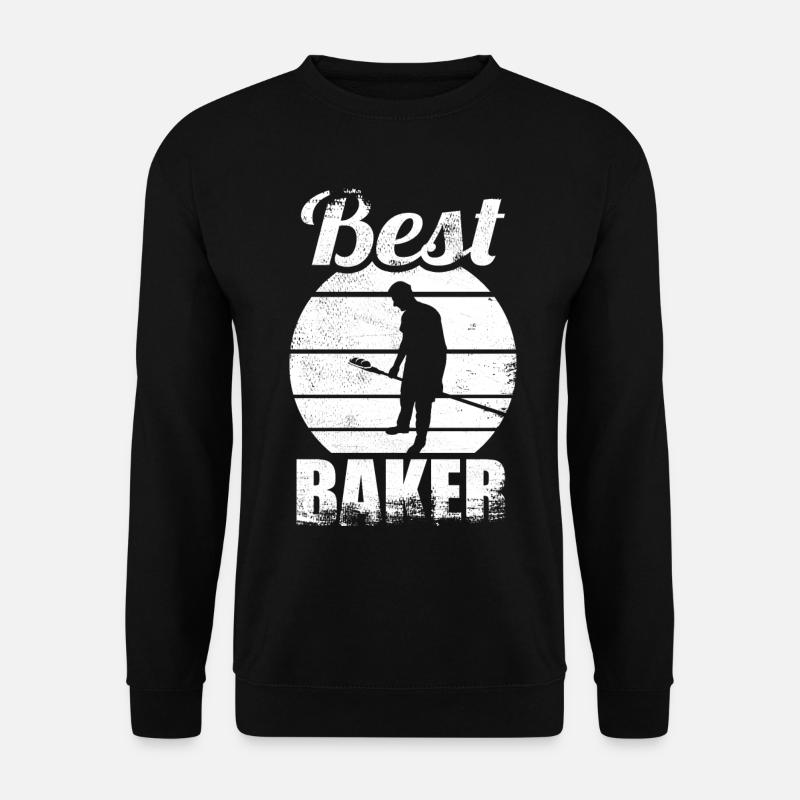 Bester Bäcker - Unisex Pullover - Schwarz