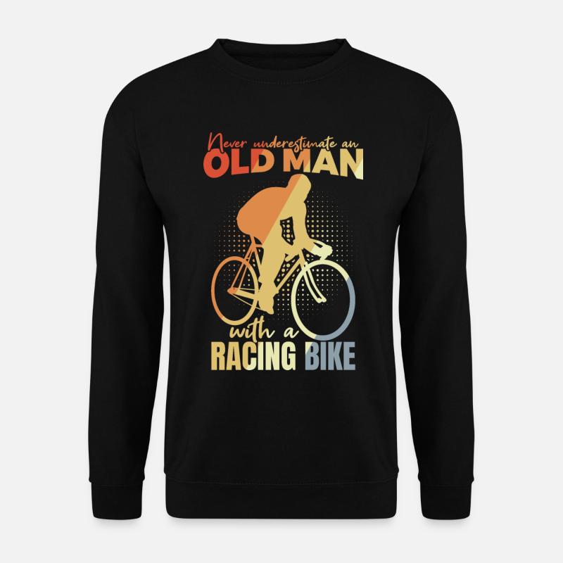 Papi vélo - Sweat-shirt Unisexe - noir