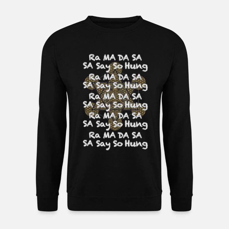 Mantra der Heilung - Unisex Pullover - Schwarz