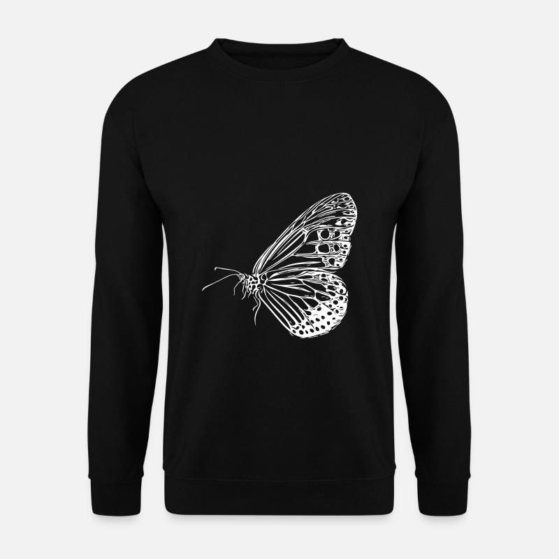Schmetterling - Unisex Pullover - Schwarz