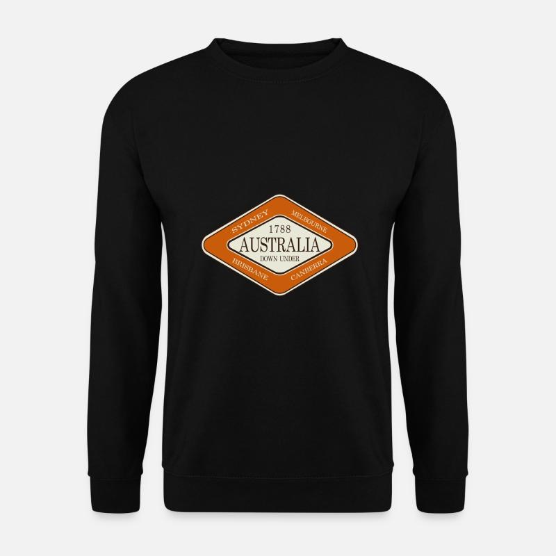 AUSTRALIA 1788 DOWN UNDER - Unisex Sweatshirt - black