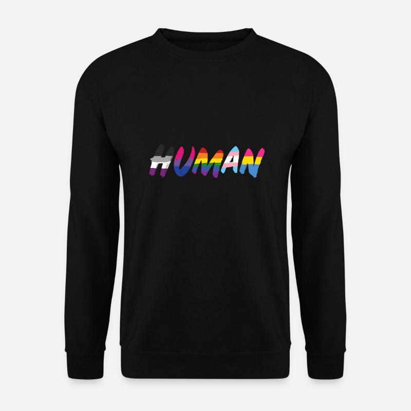 Human - Unisex Sweatshirt - black