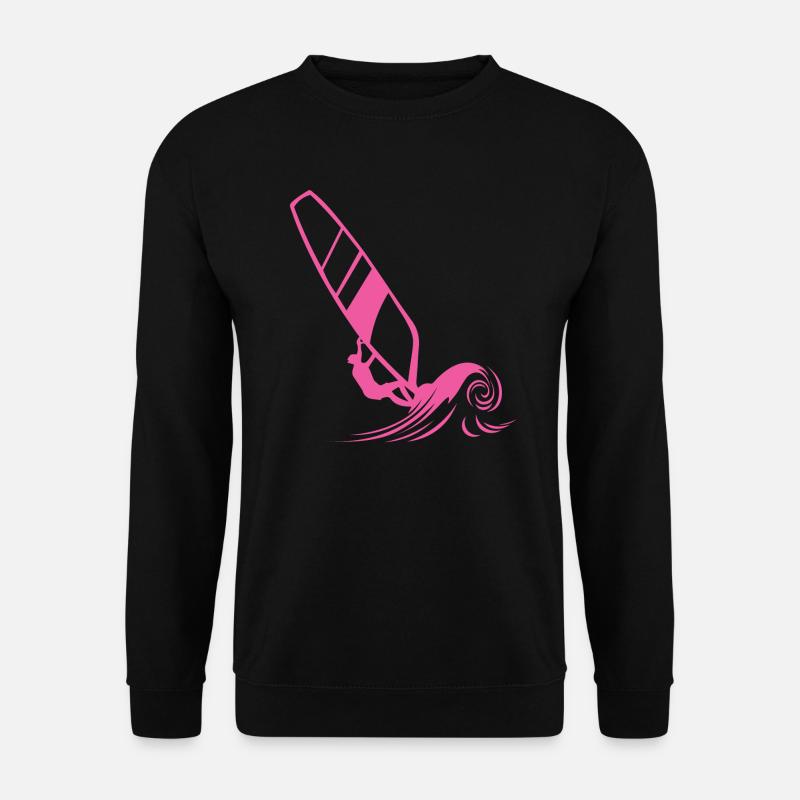 Surfergirl - Unisex Pullover - Schwarz