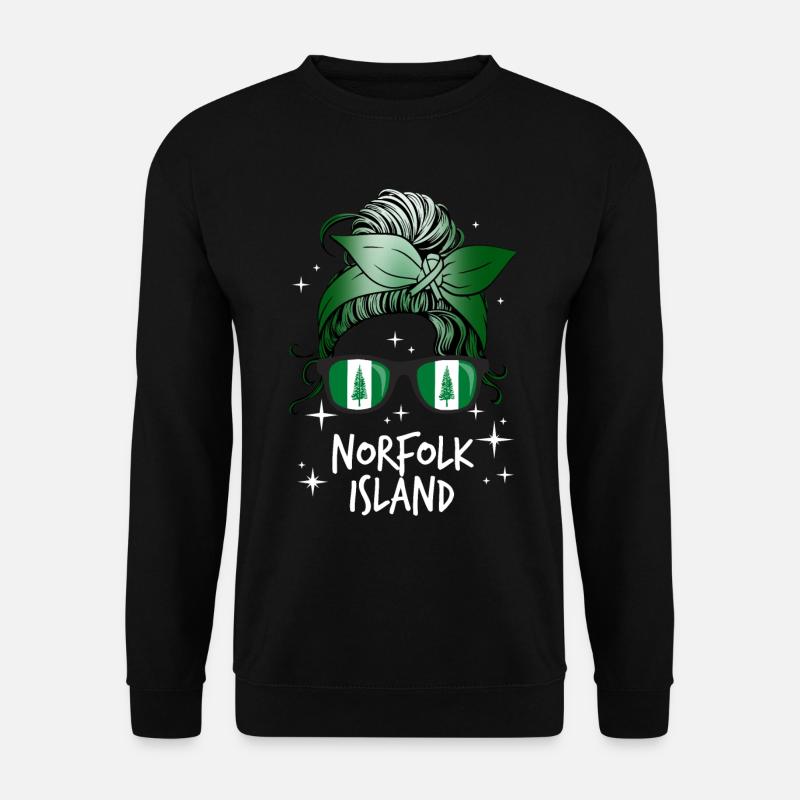 Norfolk Island - Unisex Sweatshirt - black