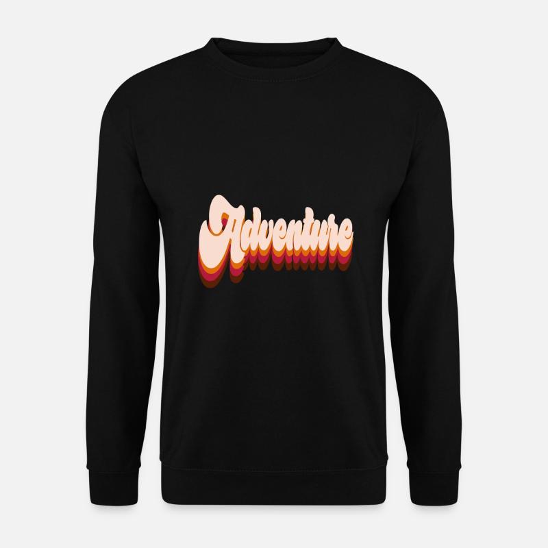 Adventure - Unisex Pullover - Schwarz