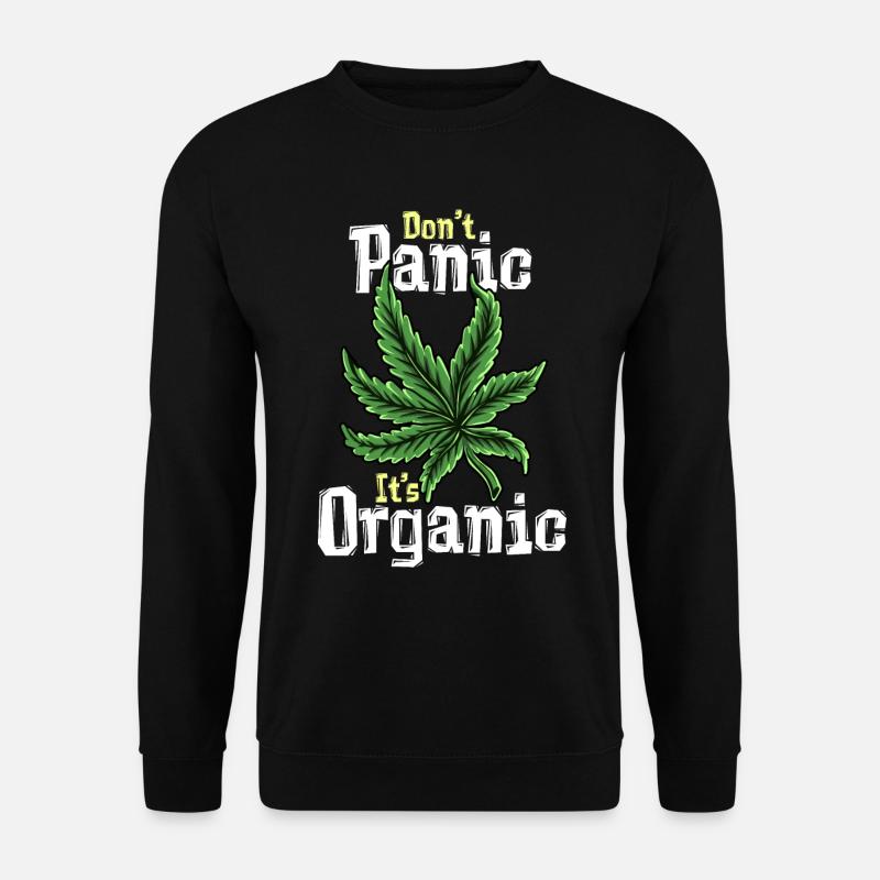 Cannabis - Unisex Pullover - Schwarz
