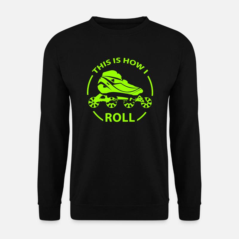 Inline Skating - Sweat-shirt Unisexe - noir