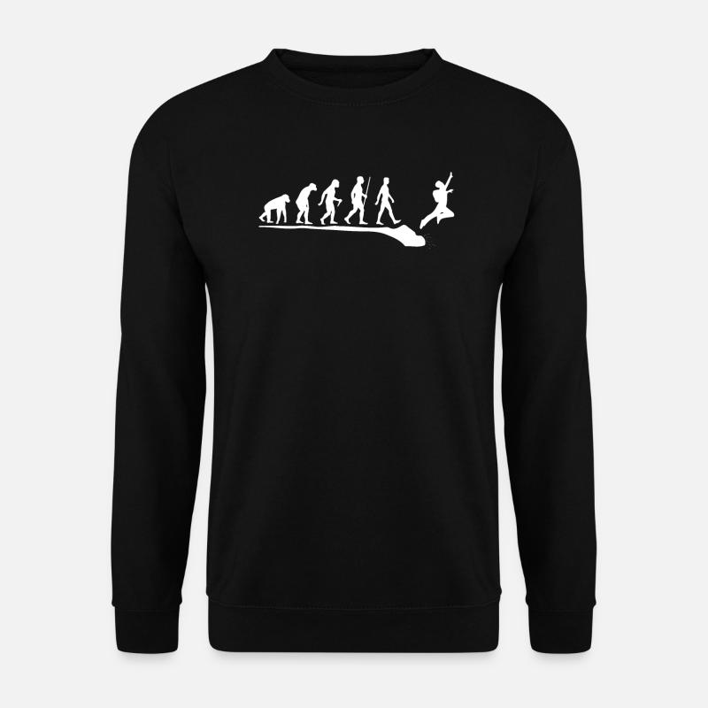 Base Jump Evolution T-Shirt & Geschenk - Unisex Pullover - Schwarz