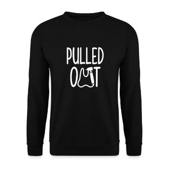 dentist - Unisex Sweatshirt - black - Front - Alina (178cm) & Michal (187cm)