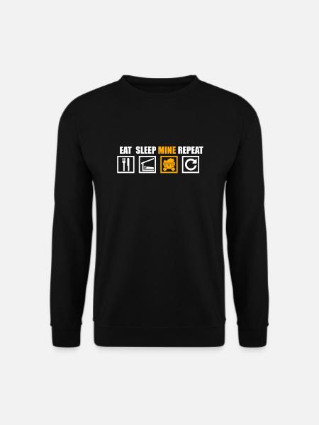 Mining - Unisex Sweatshirt - black