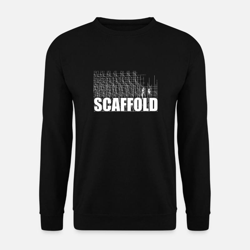 Gerüstbau - Unisex Pullover - Schwarz