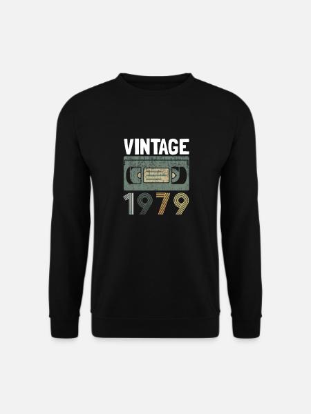 Vintage 1979 - Unisex Pullover - Schwarz
