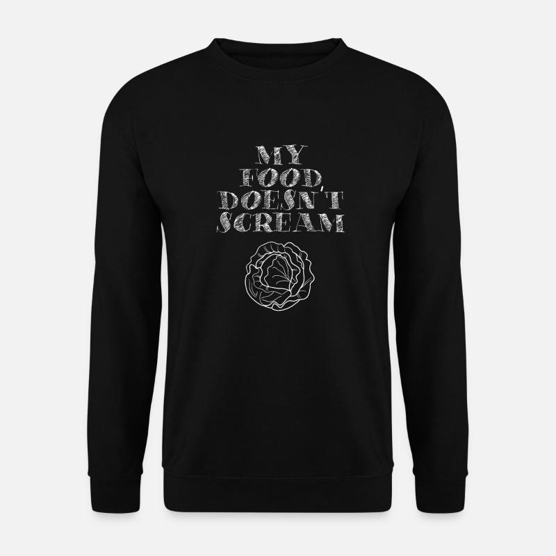 Vegetarier - Unisex Pullover - Schwarz