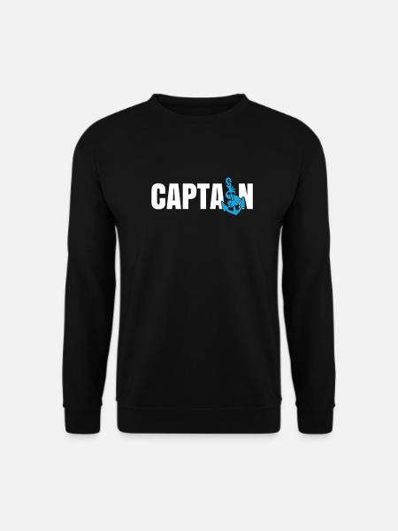 Captain - Unisex Sweatshirt - black