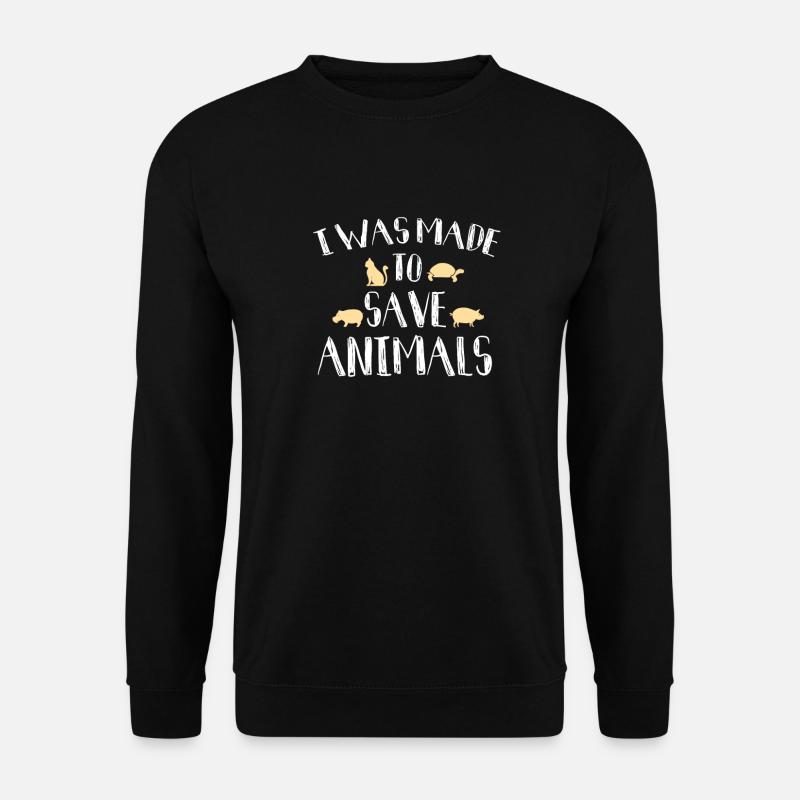 Tierschützer - Unisex Pullover - Schwarz