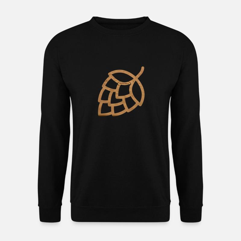 Hopfen - Unisex Pullover - Schwarz