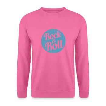 Rock and Roll - Unisex Pullover - Pink - Vorne