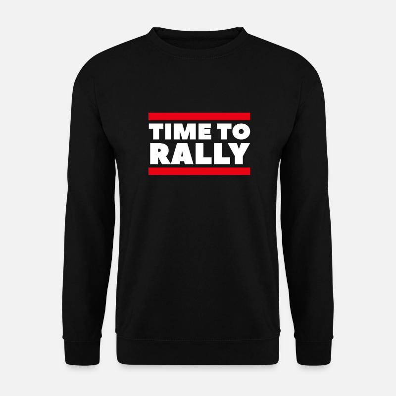 Temps de rallye - Sweat-shirt Unisexe - noir