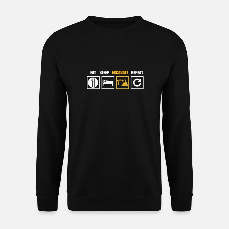 excavators - Unisex Sweatshirt - black