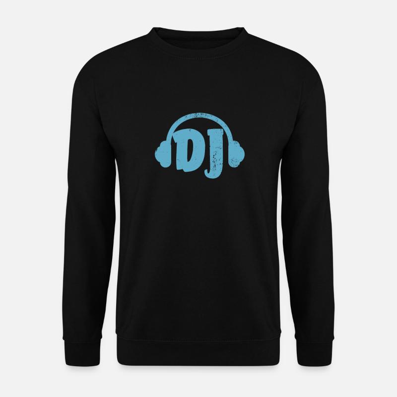 DJ - Unisex Sweatshirt - black