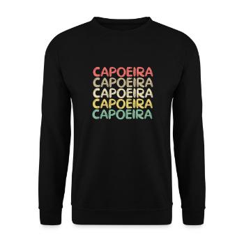 Capoeira - Sweat-shirt Unisexe - noir - Devant - Alina (178cm) & Michal (187cm)