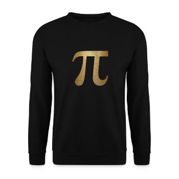 Pi - Unisex Pullover - Schwarz - Vorne - Alina (178cm) & Michal (187cm)
