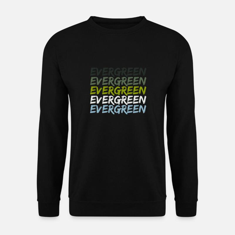 Evergreen - Unisex Pullover - Schwarz