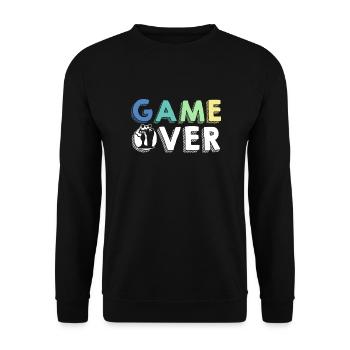 Junggesellenabschied - Unisex Pullover - Schwarz - Vorne - Alina (178cm) & Michal (187cm)