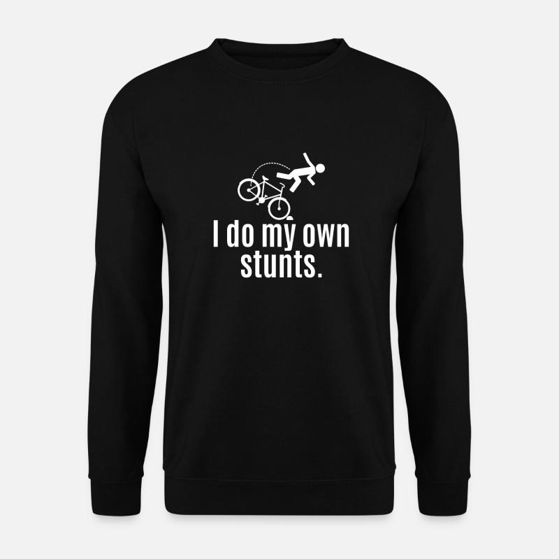Fahrrad Unfall - Unisex Pullover - Schwarz