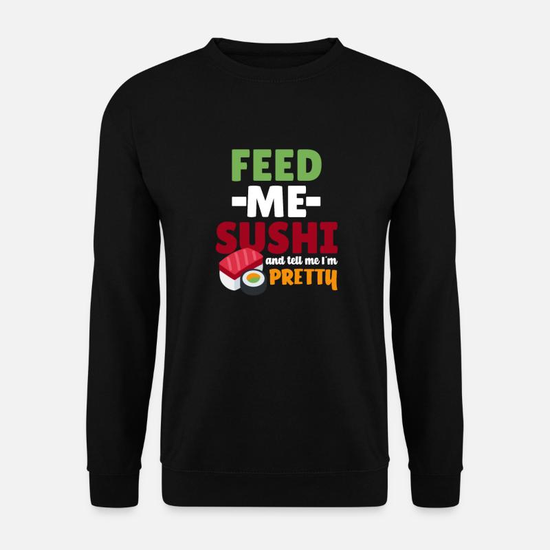 Sushi - Unisex Pullover - Schwarz